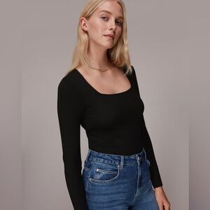 Sleeper The Weekend Chic Sleeper Top, Black, New